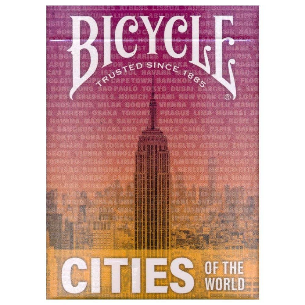 Baraja de Cartas Ciudades del Mundo Bicycle