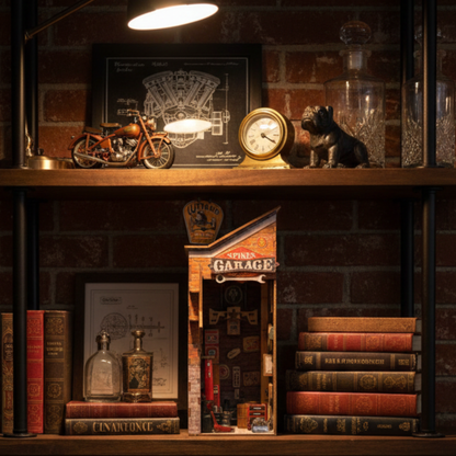 Book Nook Garaje Retro