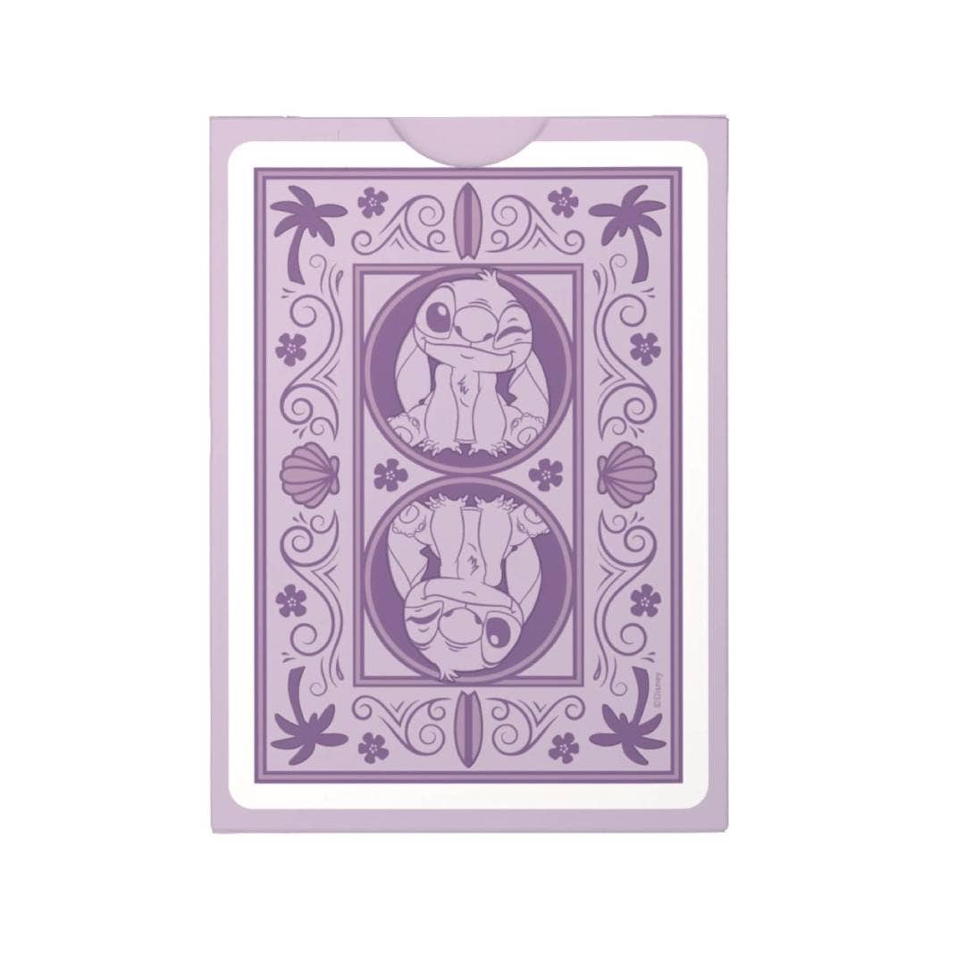 Baraja de cartas Disney Stitch morada (Bicycle)