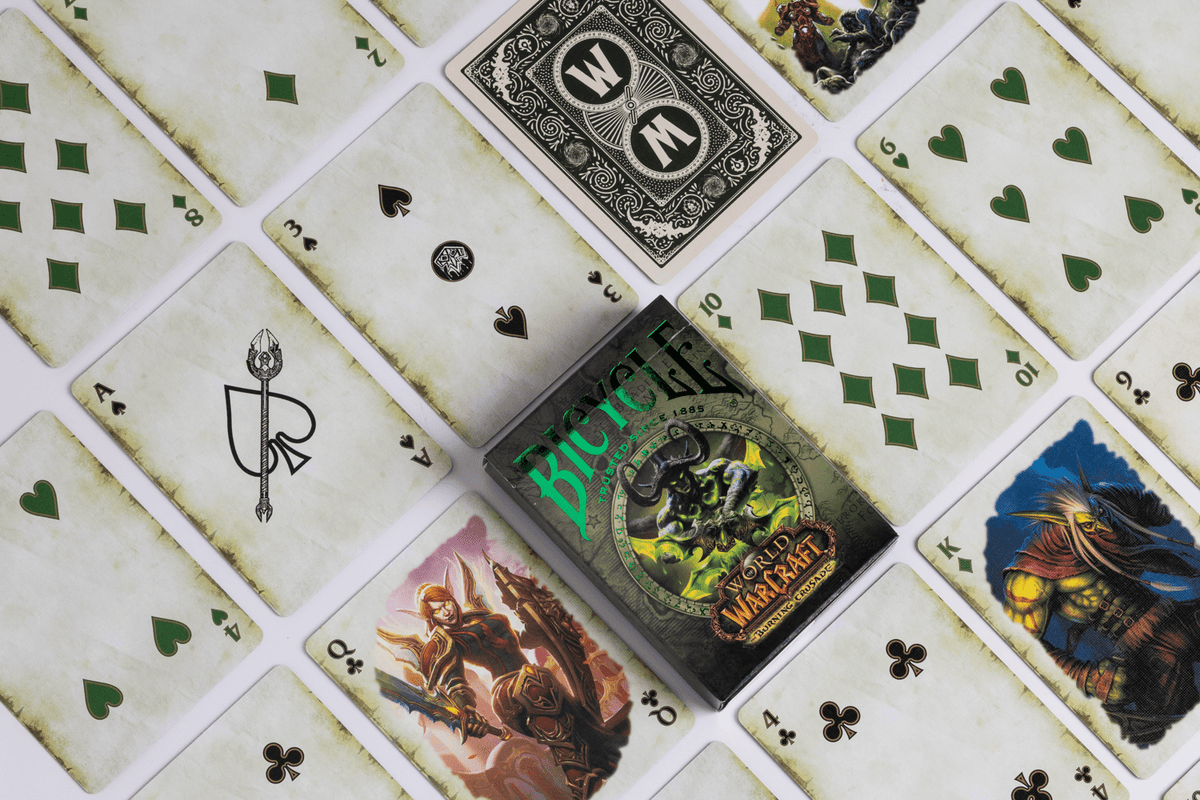 Juego de cartas Bicycle World Of Warcraft Burning Crusade