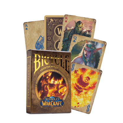 Juego de cartas clásico de World Of Warcraft para bicicletas