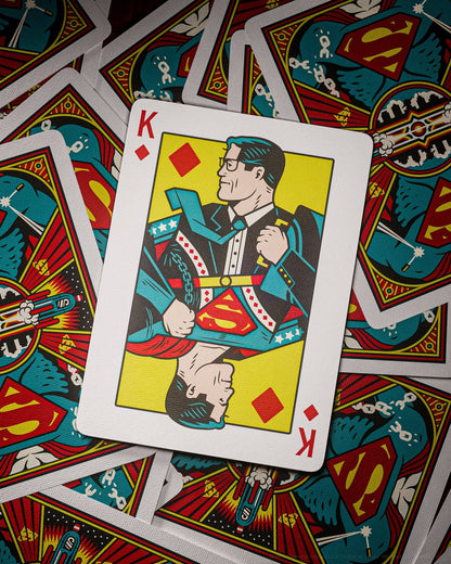 Baraja de cartas Superman de Theory11
