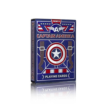 Cartas de juego Captain America Theory11