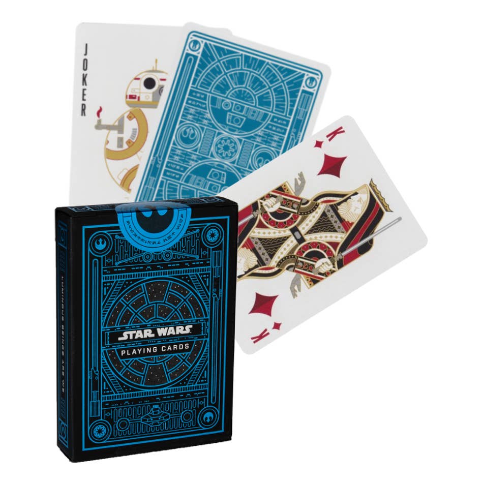 Cartas Star Wars Lado Luminoso (Azul) Theory11