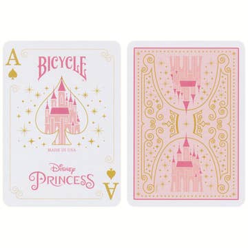 Naipes Bicycle Princesas Disney Rosa