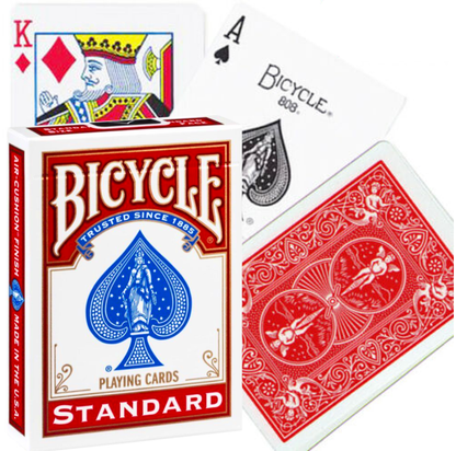 Cartas de póker Bicycle Rider estándar (rojo)