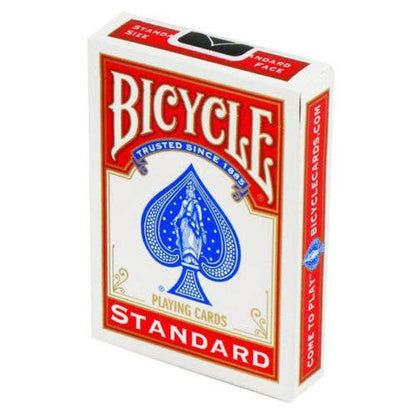 Cartas estándar Bicycle Rider, 2 barajas, azules y rojas