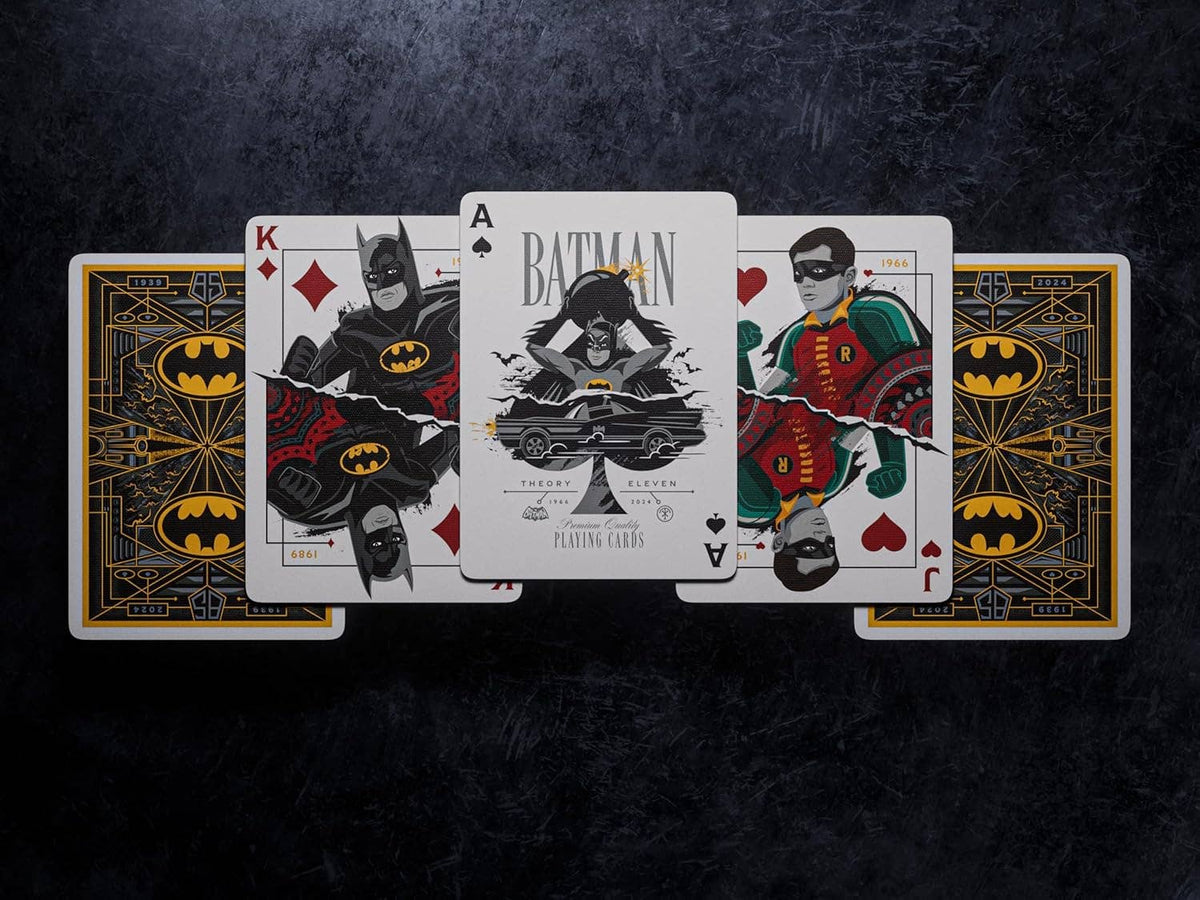 Baraja de cartas Batman 85.º aniversario Theory11