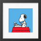 CUADRO SNOOPY MÁQUINA DE ESCRIBIR