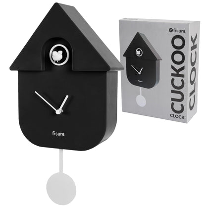 Reloj Cuco casita Negro
