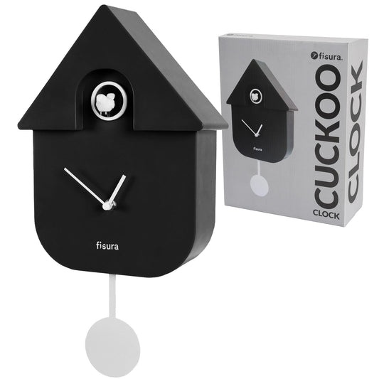 Reloj Cuco casita Negro