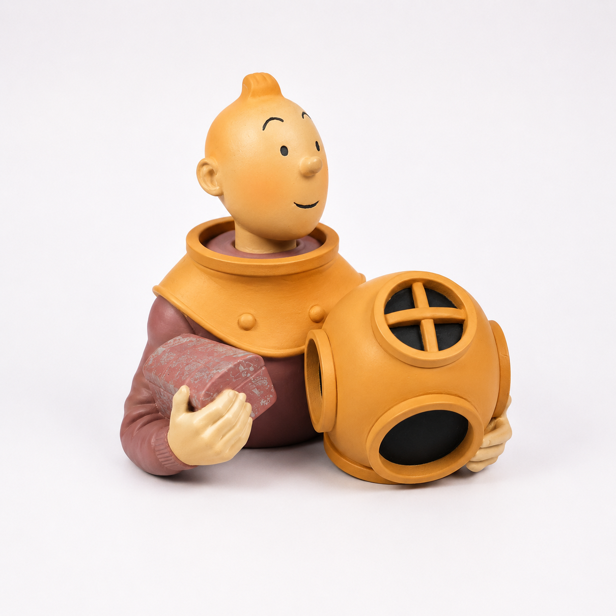 Petit buste Tintin Scaphandre Patrick Regout