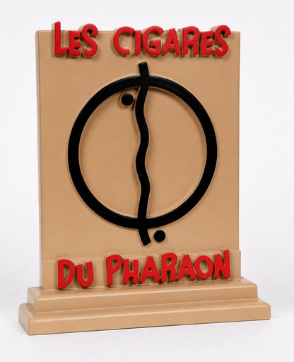 Stèle Les Cigares du Pharaon. Patrick Regout