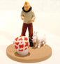 Tintin Aviateur - Coffret figurine plastique 8 cm