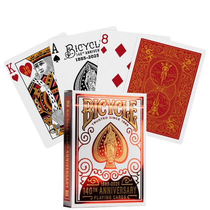 Baraja de Cartas del 140º Aniversario de Bicycle