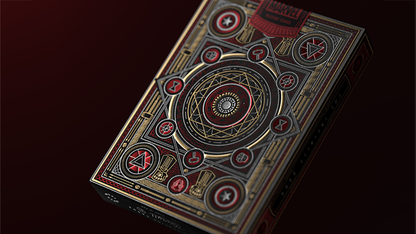 Baraja de cartas Avengers Edición roja The Infinity Saga Theory11