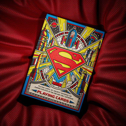 Baraja de cartas Superman de Theory11