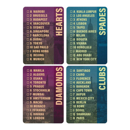 Baraja de Cartas Ciudades del Mundo Bicycle