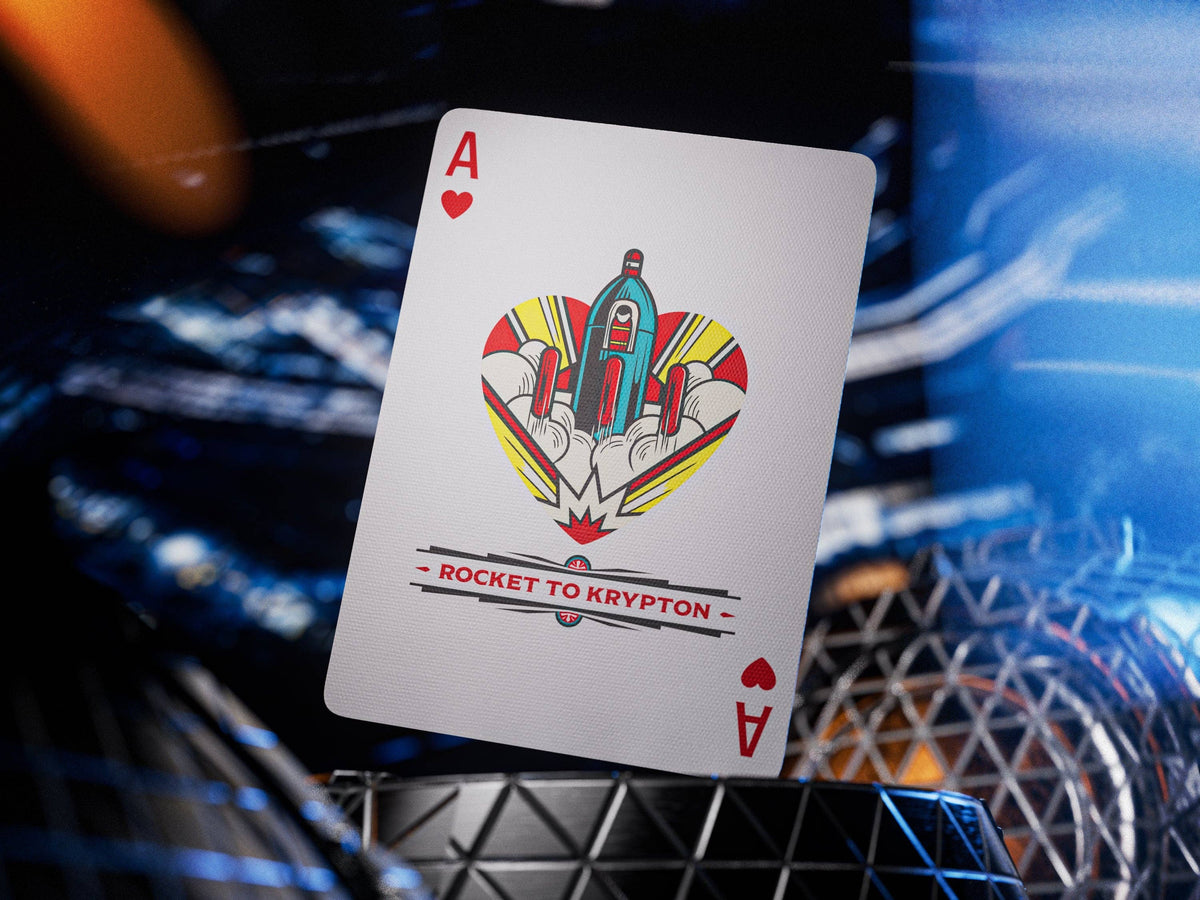 Baraja de cartas Superman de Theory11