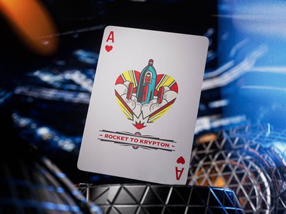 Baraja de cartas Superman de Theory11