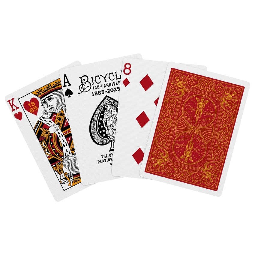 Baraja de Cartas del 140º Aniversario de Bicycle
