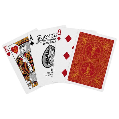 Baraja de Cartas del 140º Aniversario de Bicycle