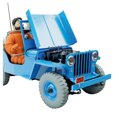 Jeep Azul "Objetivo la Luna" Escala 1:18