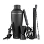 Set de cóctel negro mate