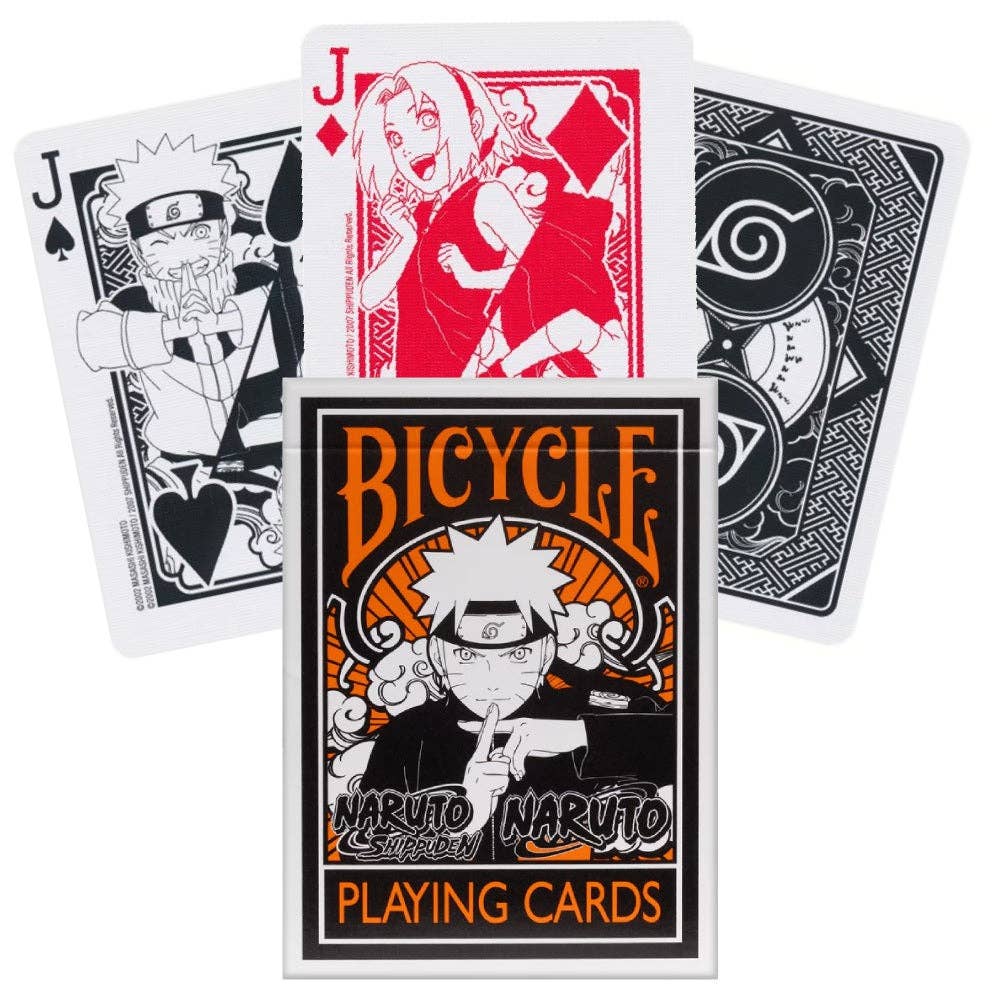 Baraja de cartas Naruto de Bicycle