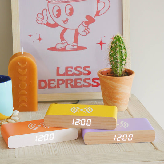 Rise Charge - Cargador inalámbrico y despertador