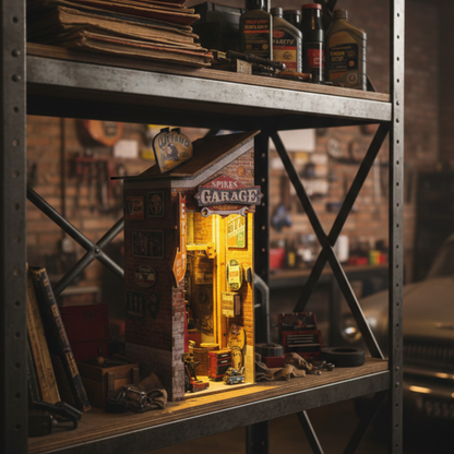 Book Nook Garaje Retro