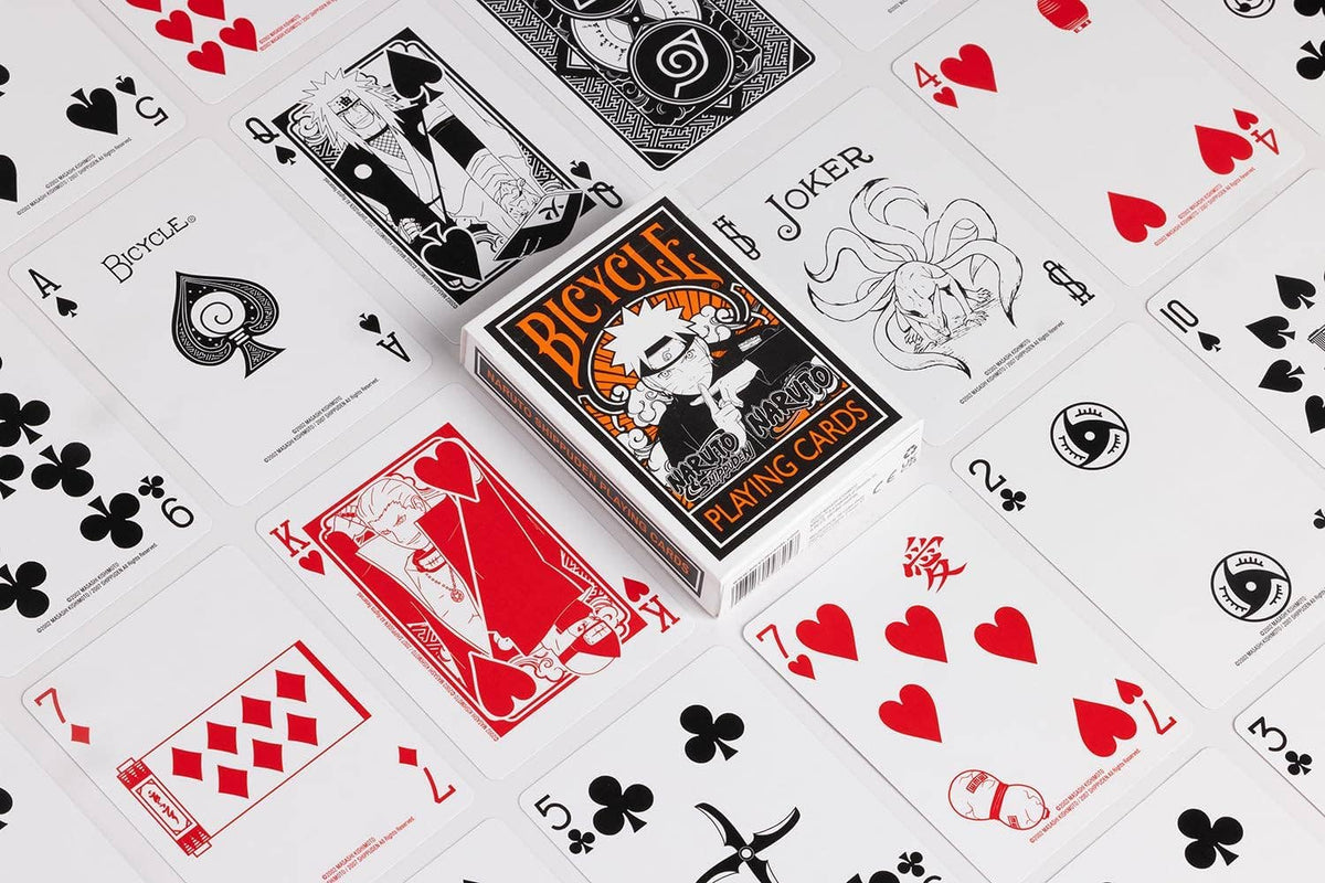 Baraja de cartas Naruto de Bicycle