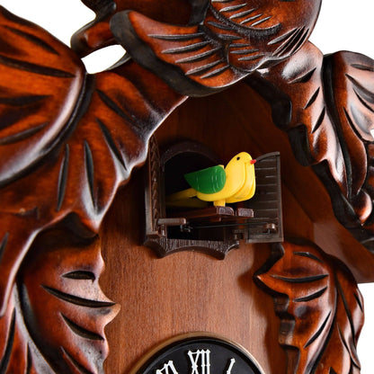 Reloj de cuco con forma de pájaro