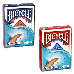 Bicicleta Baraja Invisible Roja