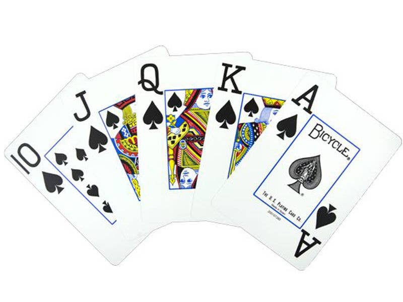 Cartas de póker Bicycle Prestige Jumbo (rojas)
