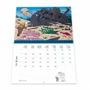 Calendario Tintín 2027 de pared
