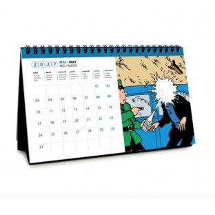 Calendario Tintín sobremesa 2027