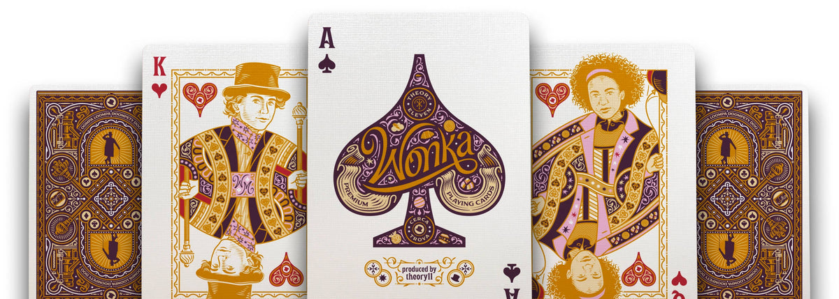 Cartas para jugar Wonka de Theory11