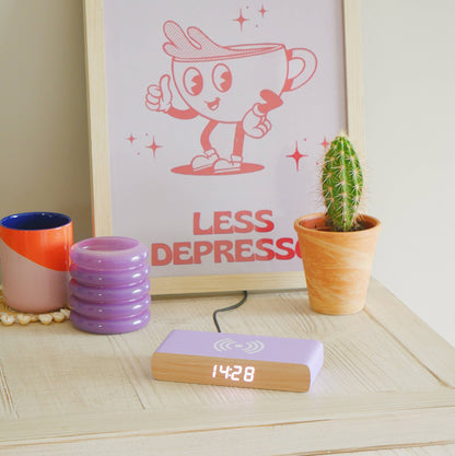 Rise Charge - Cargador inalámbrico y despertador