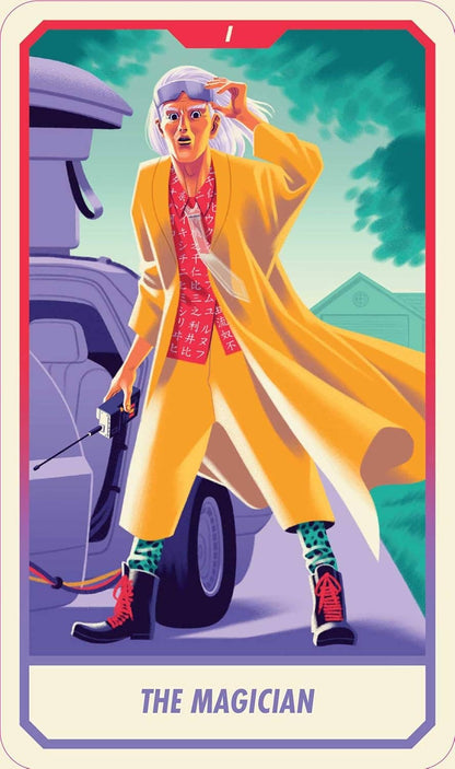 Baraja de cartas del tarot de Regreso al futuro de Insight Editions