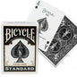 Baraja Bicycle Rider Standard para póker (negra)
