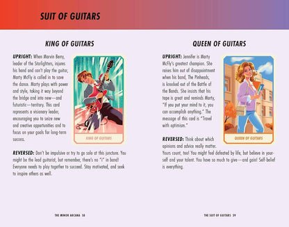 Baraja de cartas del tarot de Regreso al futuro de Insight Editions