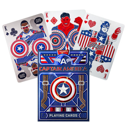 Cartas de juego Captain America Theory11