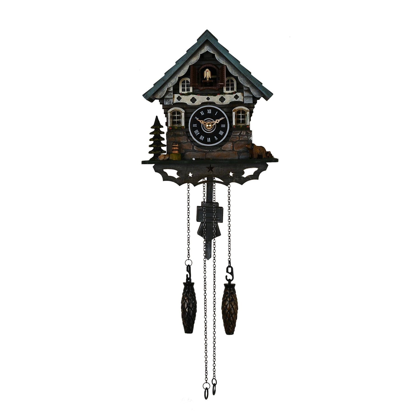 Reloj de Cuco Estilo Chalet