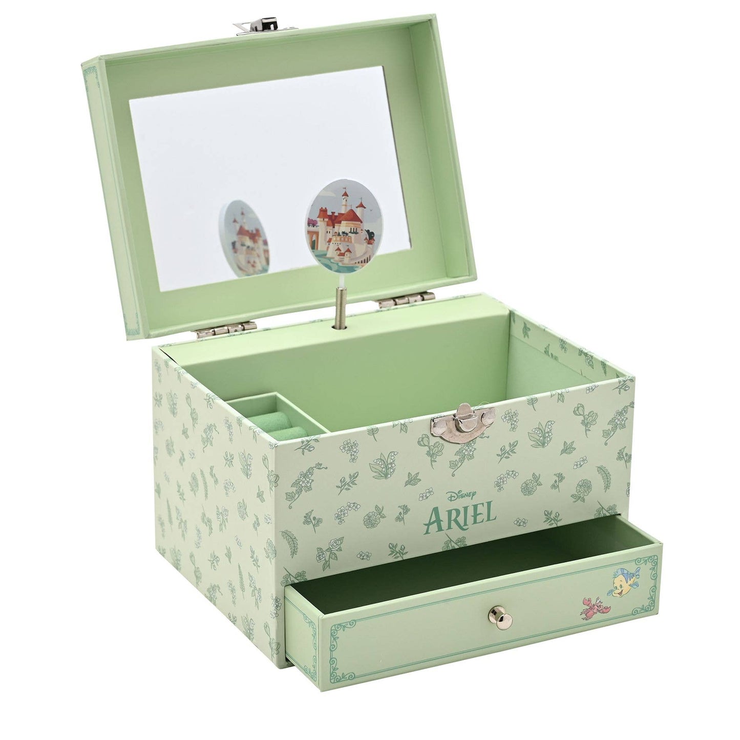 Caja de Música Joyero Pastel de Princesa de Disney - Ariel