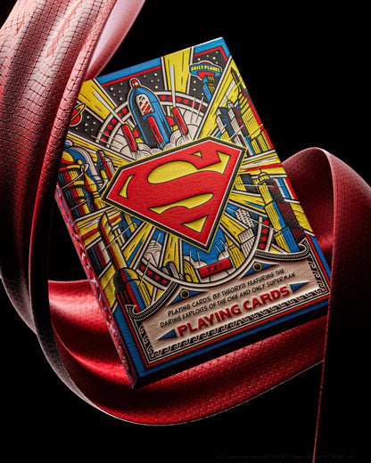Baraja de cartas Superman de Theory11