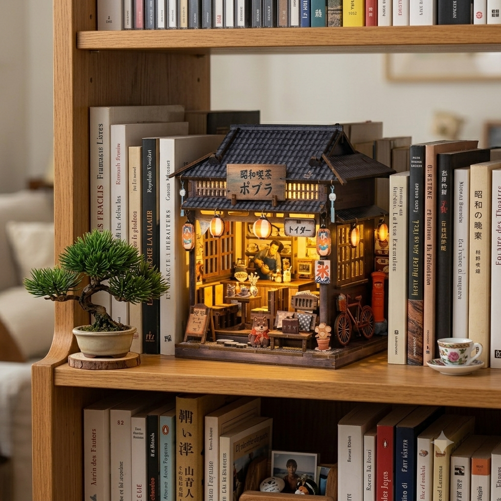 Maqueta Cafetería Japonesa