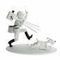 Figurine "Tintín & Milou Cinéaste" Noir Et Blanc + Livret