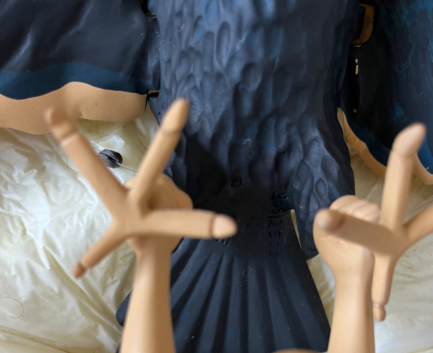 Tintin et Milou suspendus au condor – Leblon Delienne – 1993