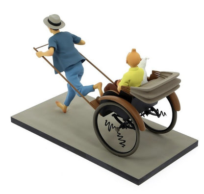 Tintin et Milou dans le pousse pousse – Fariboles – 2017